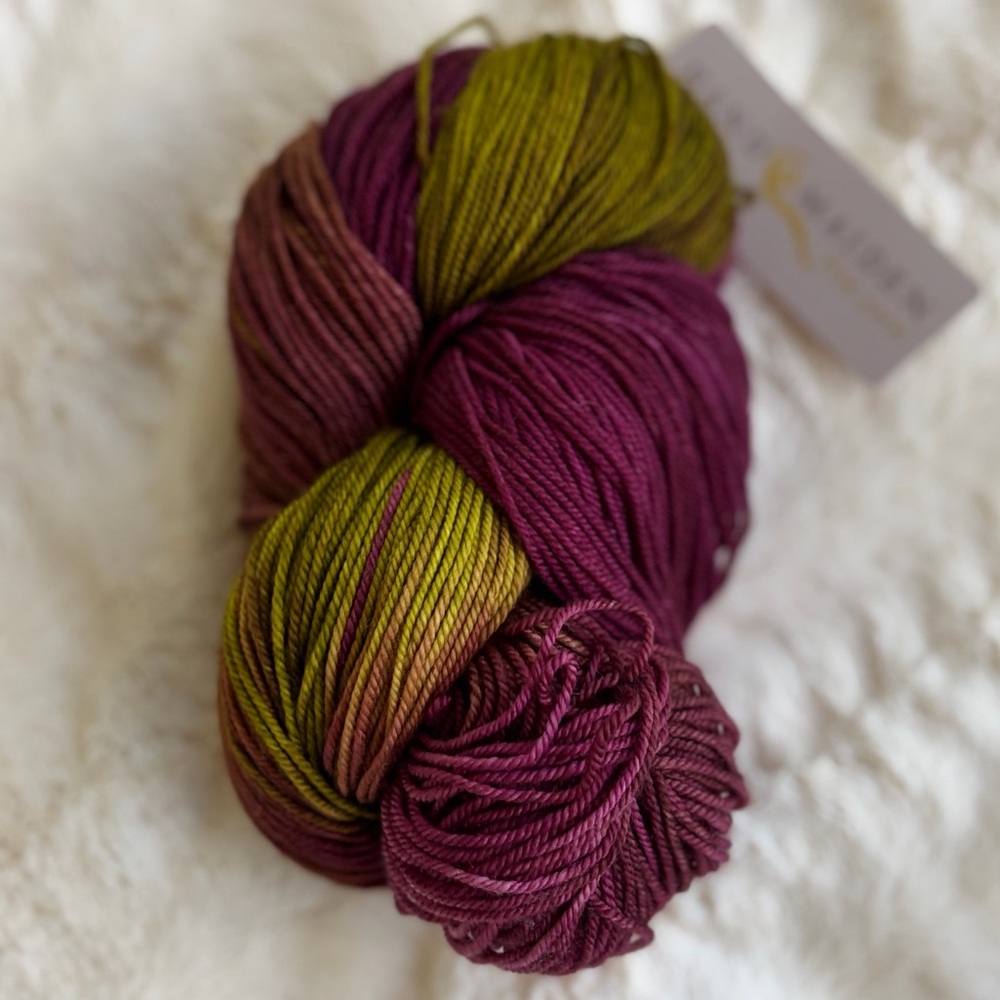 Hand Maiden Casbah Hand Dyed Merino Wool and Cashmere Blend Sock Yarn